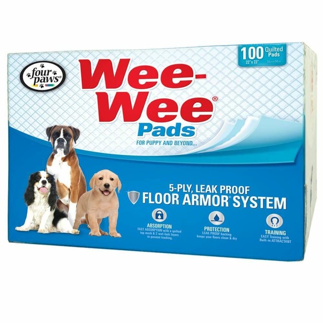 four paws pee pads