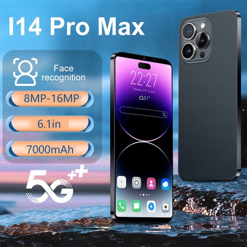 I14promax Smartphone For Andr-oid 11.0 6.1in 4GB RAM 64GB ROM MT6889 Cell Ph Hot - Photo 2/21