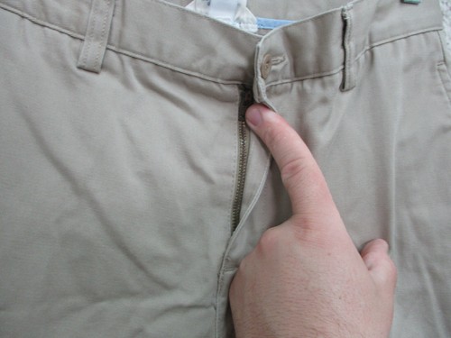 Lands End Pants 18 Boys Youth Size Beige Chino Pockets Straight Leg Casual Logo - Picture 3 of 11