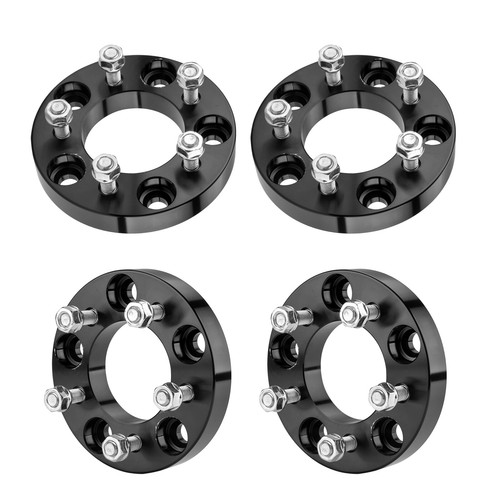 4x 1" Thick 5x5(5x127) to 5x4.5(5x115) Wheel Spacer Adapter Fits M12x1.5 Studs - Picture 8 of 12