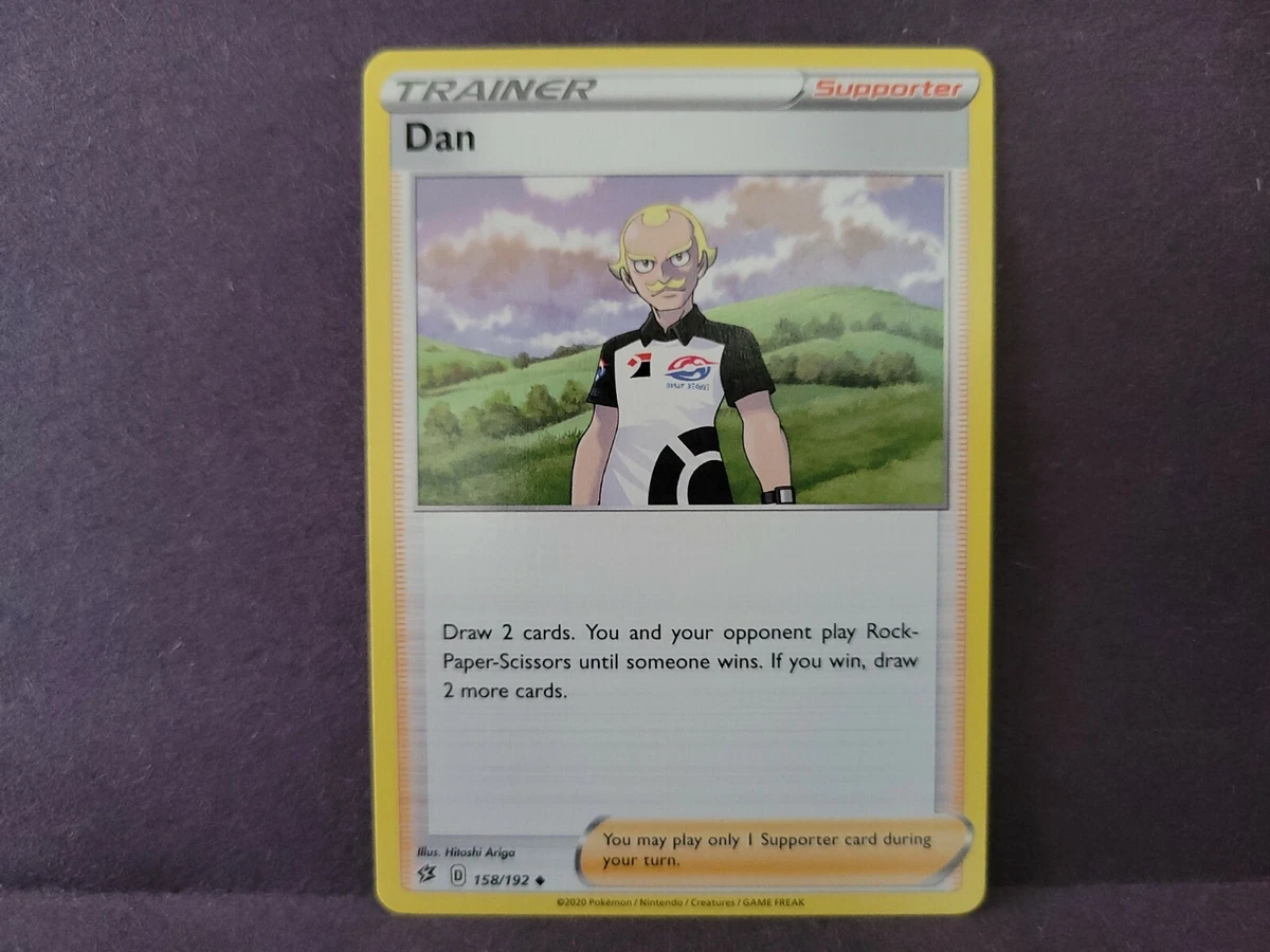 Dan 158/192 Supporter - Rebel Clash - Uncommon - Pokemon Card TCG