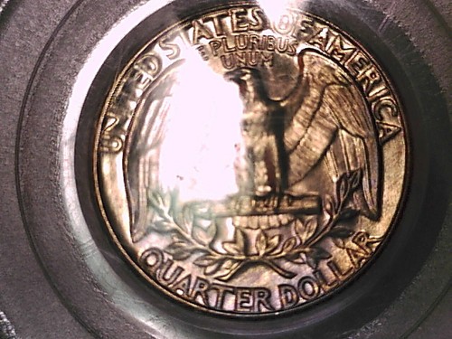 1966 P Washington Quarter PCGS MS 67 SMS 2831778 Lightly Toned - Picture 5 of 5