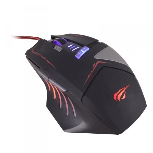 Havit Gaming Mouse Programmable Mouse 8 Buttons LED Color 1000/4000 Dpi 10310 - Image 3 of 3