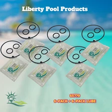 SPX0722GH O-Rings for Trimline Ball Valves (6 Pack) For Hayward By Liberty Seals