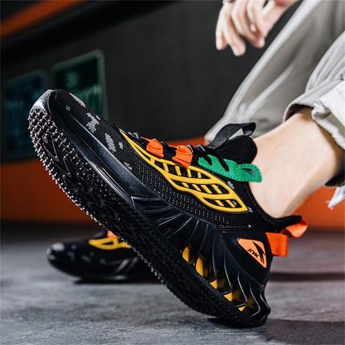 Men's Running Shoes Walking Sneakers Lightweight Breathable Soft Sole Trainers - 第 7/14 張圖片