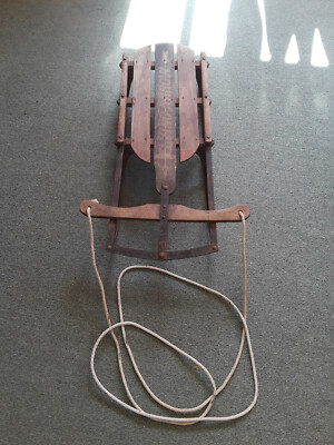 Vintage Flying Arrow Snow/Ice Sled