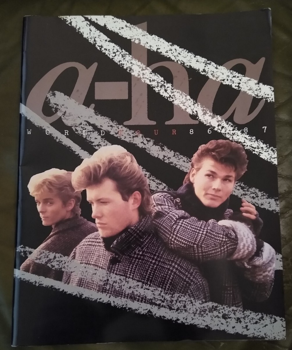 A-HA World Tour 86 - 87 Japanese Tour Programme | eBay UK
