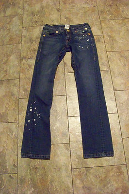 True Religion Joey Big T Twisted Denim Jeans RN#112790 CA