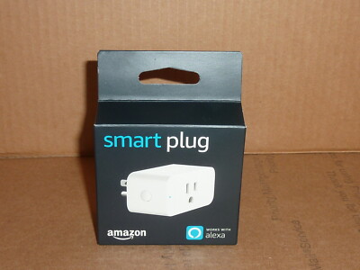 Amazon Smart Plug Works with Alexa White - A Certified for Humans Device - New