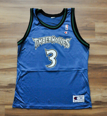 Stephon Marbury Minnesota Timberwolves Champion Jersey TWolves NBA