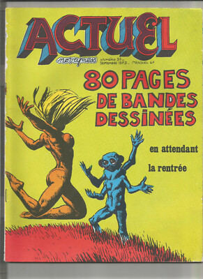 Aktuell Nr. 35 80 Seiten Comic 09 1973 Crumb Corben Francis Masse Shelton Hallgren