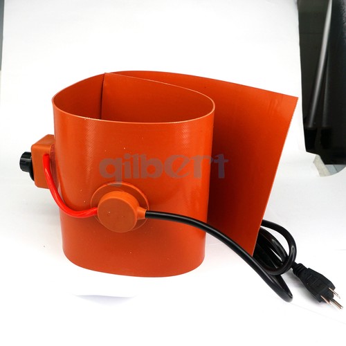 800W-3000W 110V/220V Silicon Band Drum Heater Blanket Oil Biodiesel Metal Barrel - Picture 50 of 68