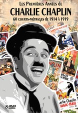 Coffret 8 DVD Charlie Chaplin : 60 Courts-métrages / 1914 - 1919