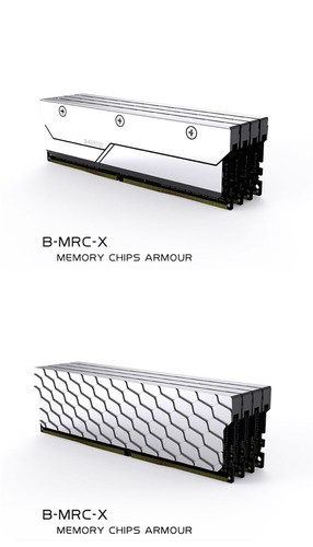 Bykski Copper Heatsink DDR5 RAM DIMM Cooler Heat Dissipation Cover B-MRC-X - Photo 11/13