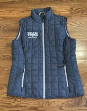 Cutter & Buck Men’s Anheuser Busch Team Texas Weather Tec Blue Vest Size Large