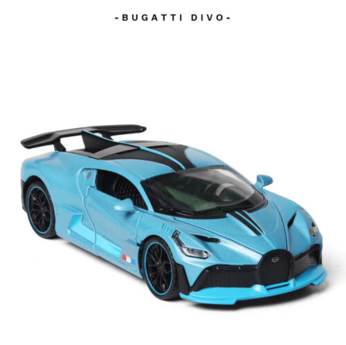 New Bugatti Veyron Super car Model Diecasts With Sound & Light for Kid Toy Gift - Picture 13 of 18