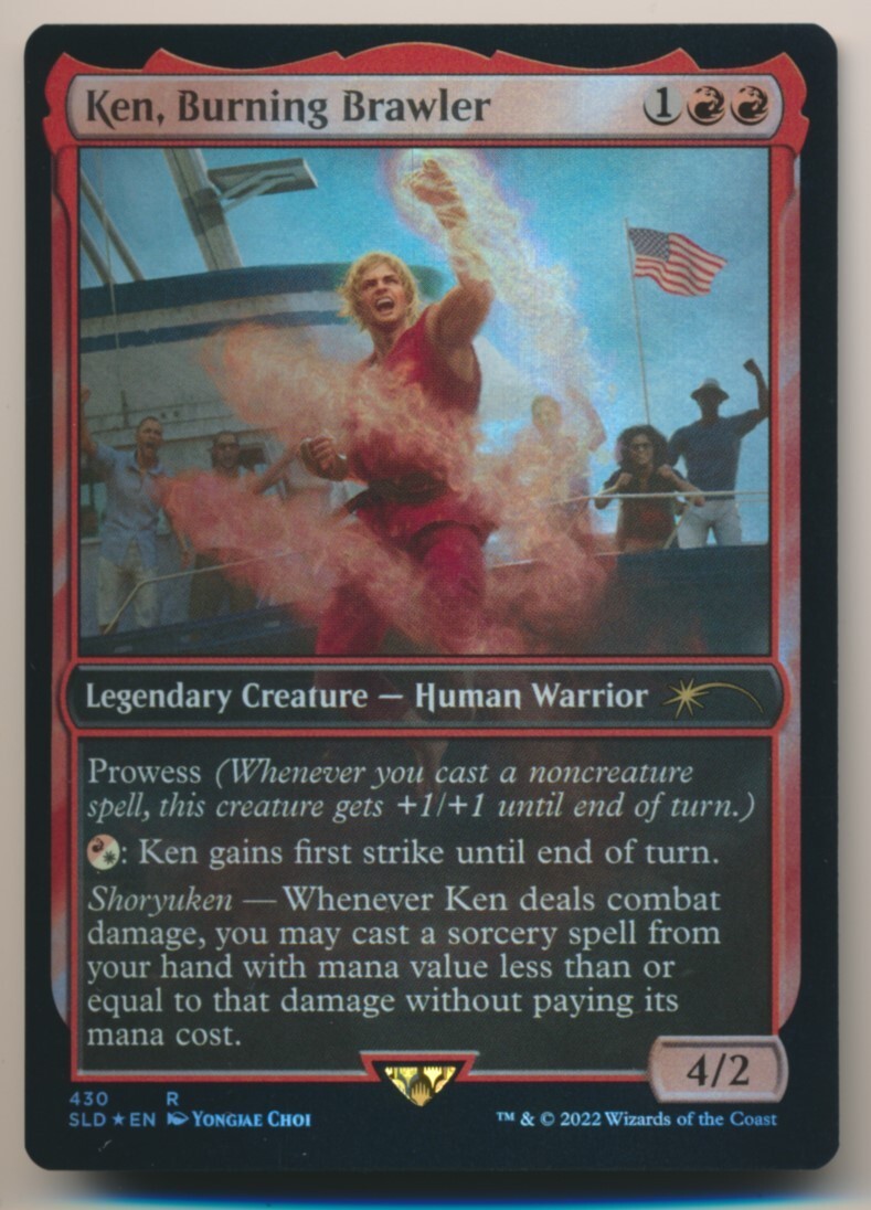 マジック：ザ・ギャザリング 2022 Magic: The Gathering Ken, Burning 2022 Magic: The Gathering Ken, Burning