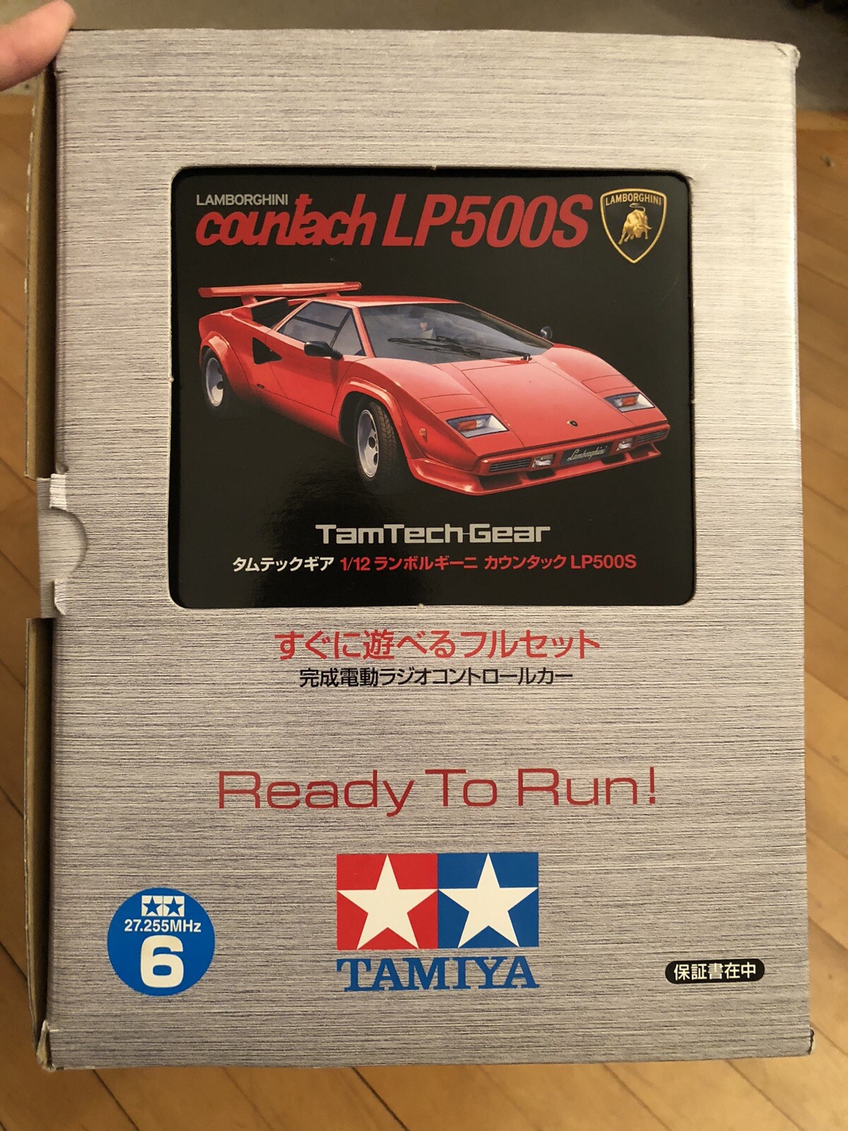 タムテックギア ランボルギーニ カウンタック LP500S シャーシ組立済み 1/12 ランボルギーニ カウンタック LP500S タムテックギア