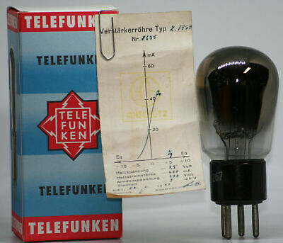 RE404 nos röhre telefunken TUBE klangfilm re604 valvo ed eb RE404 nos röhre telefunken TUBE klangfilm re604 valvo ed eb