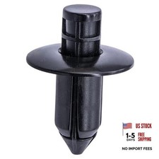 10pcs 7mm Hole Bumper Cover Retainer Clip Rocker Panel Molding Clip 909140062