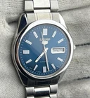 Vintage Seiko 5 Mens watch automatic Japan Day/Date