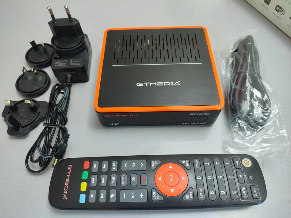 GTMEDIA GT combo 4K décodeur satellite Android (hybride ) - Photo 1/4