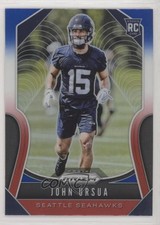 2019 Panini Prizm Rookies Red White & Blue Prizm John Ursua #395 15d4