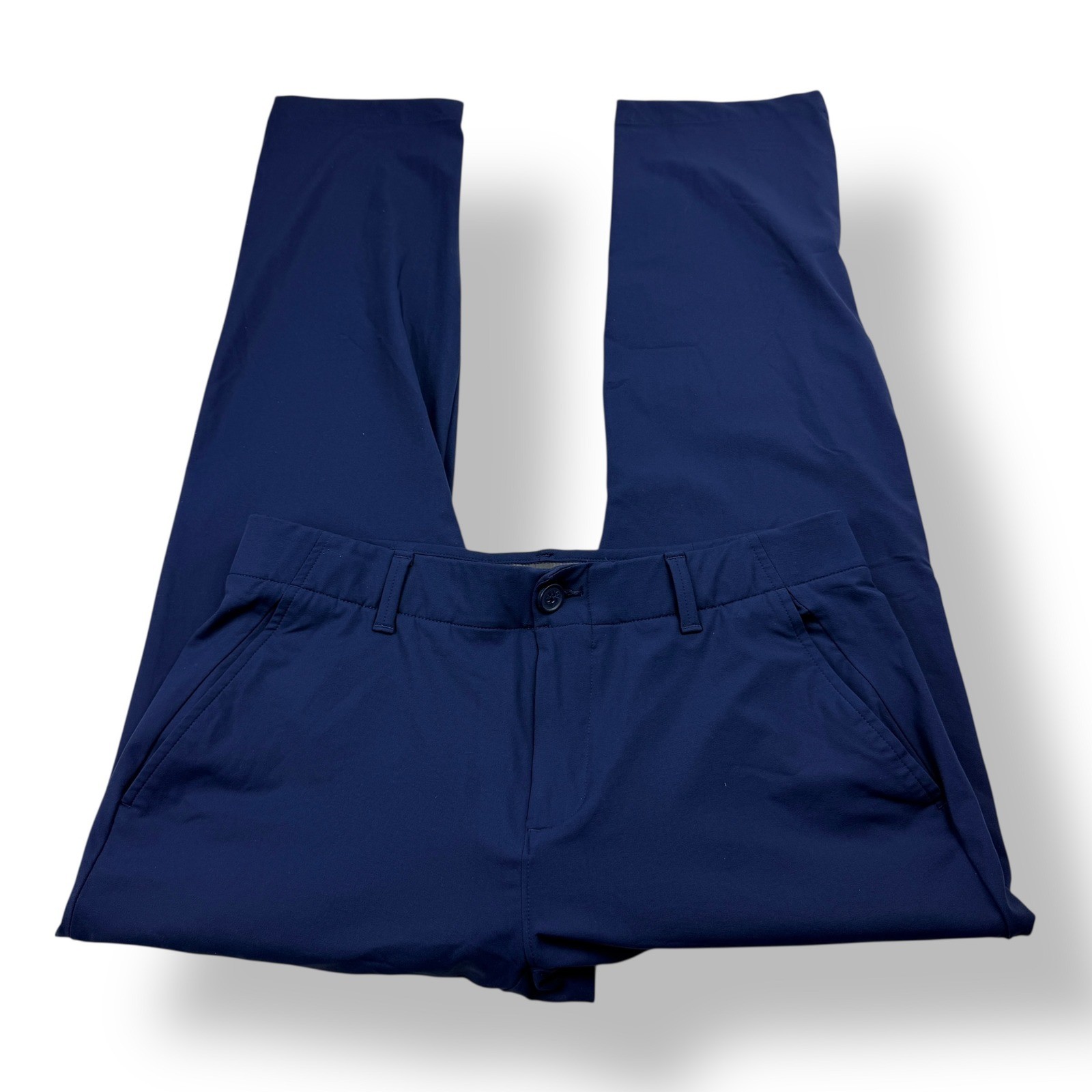 Under Armour HeatGear Mens Golf Pants Navy Blue Straight Leg 34x30 RN96510