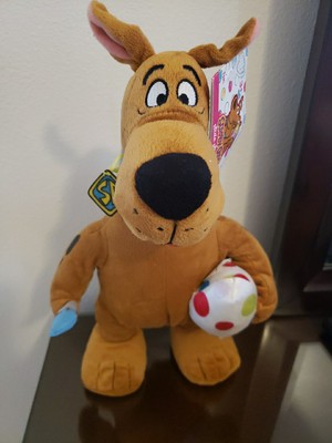 2019 Gemmy Scooby Doo Side Stepper 13'' W/Easter Egg Animatronic Plush