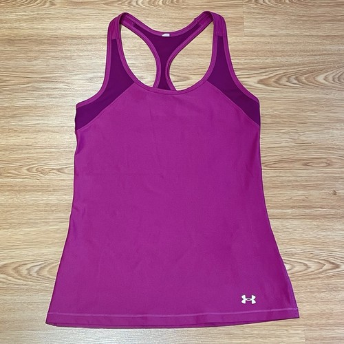Under Armour Damen Racerback Tank Top Ärmellos Damen Gym Weste Sport XS