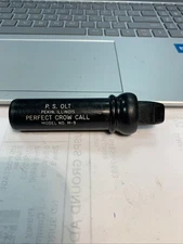 P.S. Olt Perfect Crow Call Black Model NO. M-9 Works Good