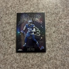 2025 Topps Chrome Football - Kerby Joseph - All Chrome ACT-23 - Detroit Lions