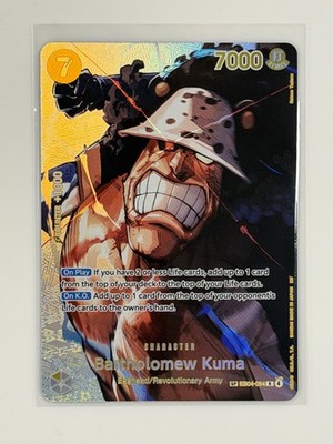 Bartholomew Kuma SP EB04-054 R One Piece Card English OP16 THE TIME OF BATTLE 