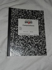School Smart Composition Notebook 9 1/4" x 7 1/2" 60 Leaves Lined Pages New