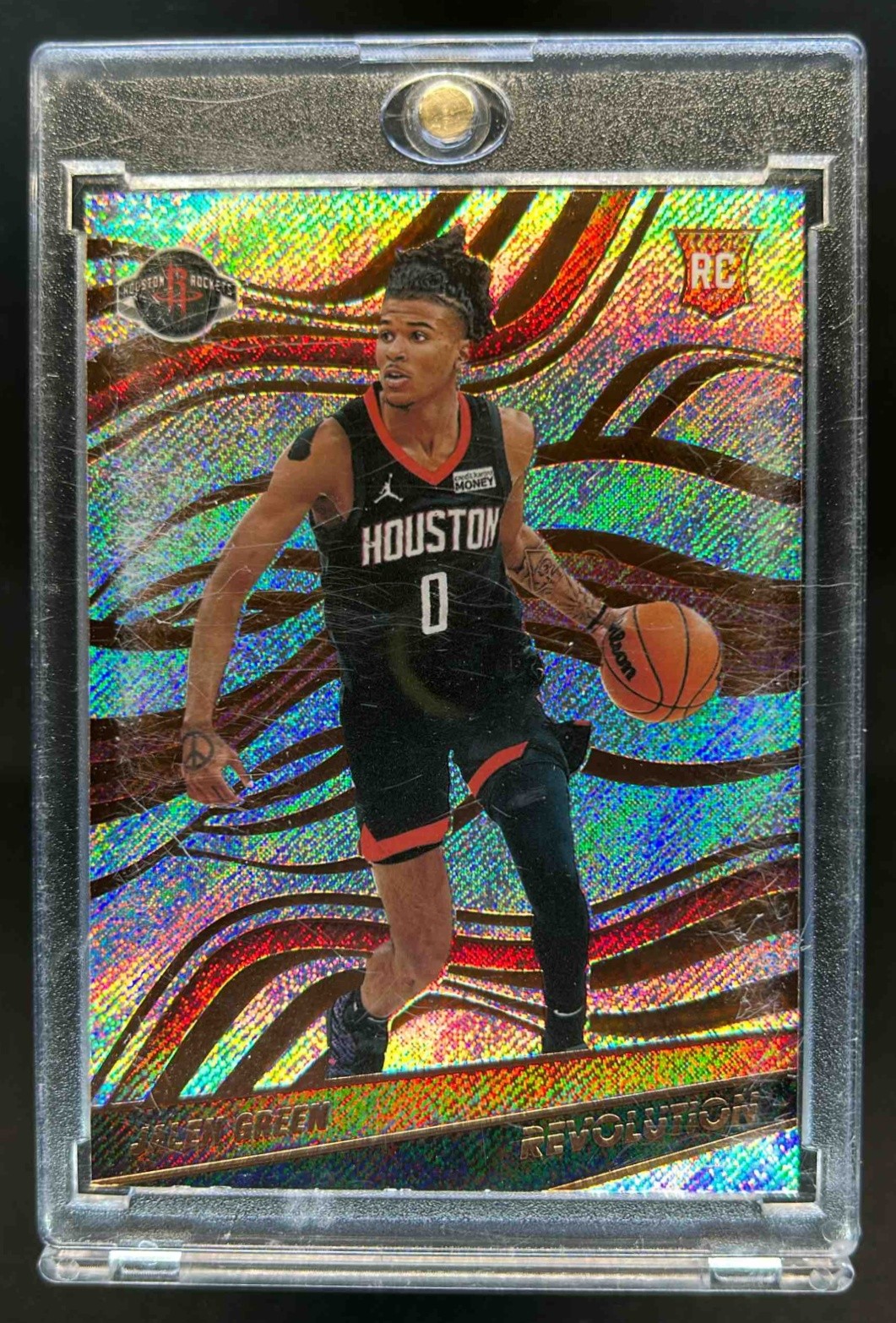 希少！Jalen Green RC Jalen Green 2021-22 Panini Select Premier Level Base Blue