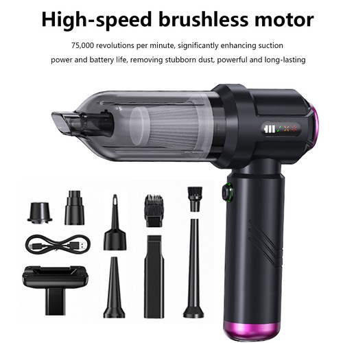 16000PA Cordless Hand Held Vacuum Cleaner Mini Portable Car Auto Home Wirelesskx - Picture 7 of 9
