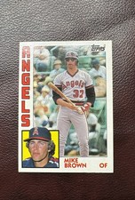 1984 Topps - Mike Brown #643 (RC)