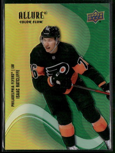 2022-23 Upper Deck Allure #SF-26 Isaac Ratcliffe Color Flow Yellow-Green - Zdjęcie 1 z 2
