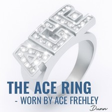 The  “Ace Frehley”  Ring (As Worn By the Spaceman Himself)