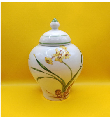 Ginger Jar ~ Floral Design Ancap Sona Verona For Paul Hanson ~ Made in Italy