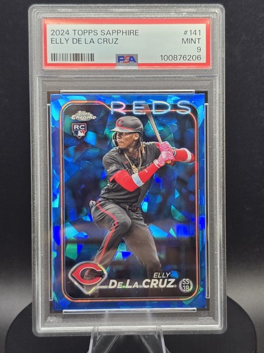 2024 Topps Chrome Sapphire Edition - #141 Elly De La Cruz (RC)