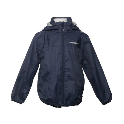 Didriksons, Regenjacke, Unisex (Kinder), Größe: 120, Blau, Polyester #d0A