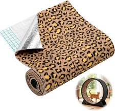 Cat Wheels Mat Replacement Pad Exercise Wheel 144.5 x 14.55 Inch Cuttable Cat