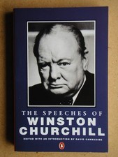 The Speeches of Winston Churchill by Sir Winston Churchil (Paperback 1990)