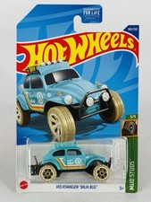 2024 Hot Wheels #160 Mud Studs 2/5 Volkswagen Baja Bug Tan Muddy MOC