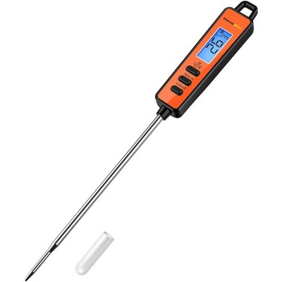 Fleischthermometer Digital Grillthermometer Küchenthermometer LCD