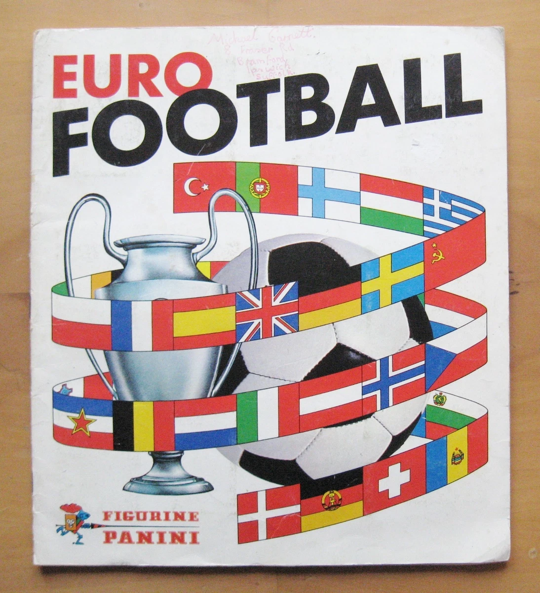 STICKER PANINI FOOTBALL 1977 77 ECUSSON LORIENT/LUCE # 381 ORIGINAL VGC