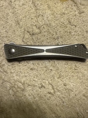 CRKT Crossbones Liner Lock Knife Aluminum (3.5'' Satin) 7530 Pocket Knife
