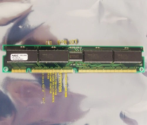 NEC MC-320-60 16MB 60ns 168-pin DIMM buffered EDO RAM