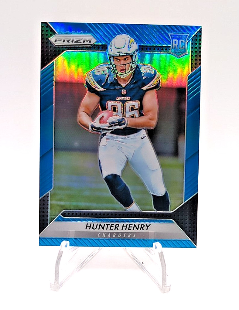 2016 Panini Prizm Football - Hunter Henry Blue Prizm /199 #262 Rare SP Rookie RC